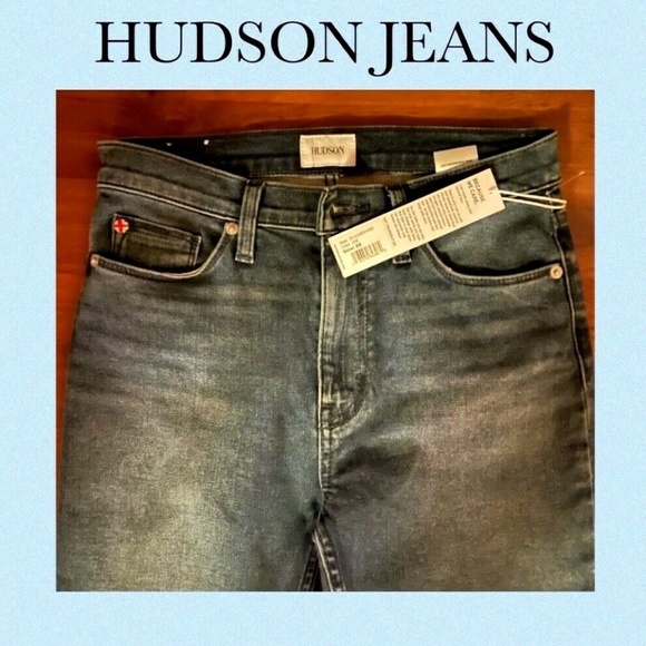 HUDSON HIGH RISE "BLAIR" SUPER SKINNY JEAN~"JANE" WASH STRETCH DENIM~SIZE 26/4 - Picture 6 of 7
